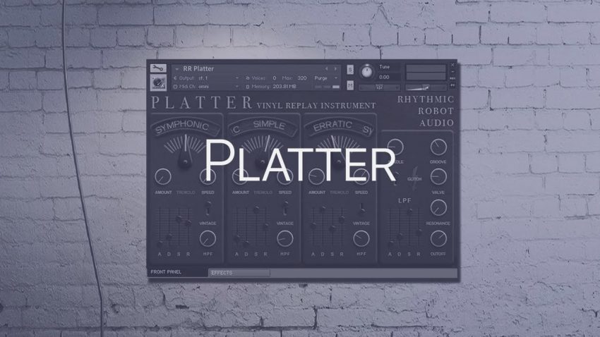 Rhythmic Robot Platter (KONTAKT) Cover